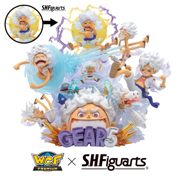 S.H.Figuarts モンキー・D・ルフィ -ギア5 未来島エッグヘッド- | 魂ウェブ