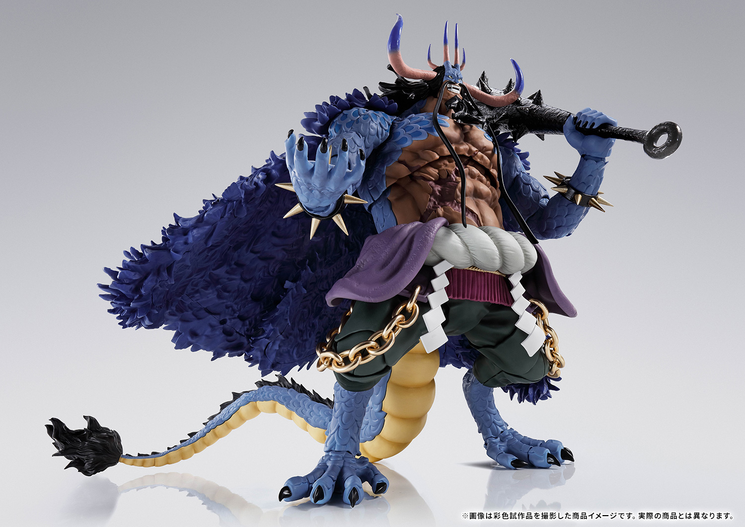 S.H.Figuartsに『ONE PIECE』ワノ国編より、百獣のカイドウ(人獣型) と