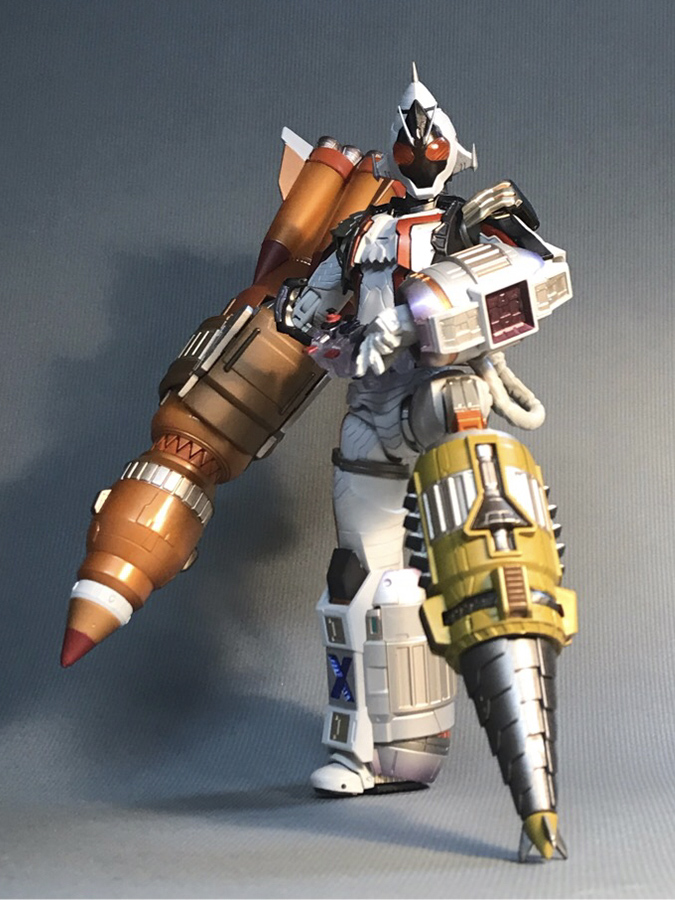 造形師 五島 純氏によるS.I.C. 仮面ライダーフォーゼ ベースステイツ