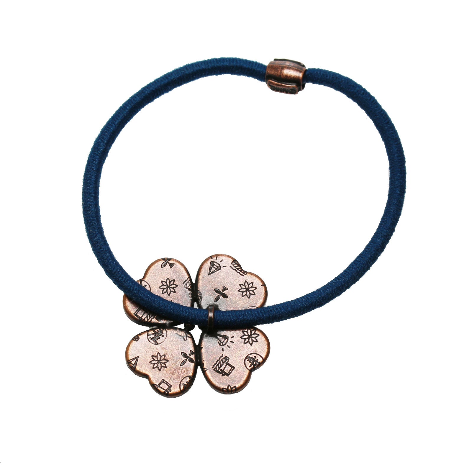 ヘアゴム エメラルドグリーン 四つ葉 おしゃれ 綺麗 贈り物 – TAMARUSAN