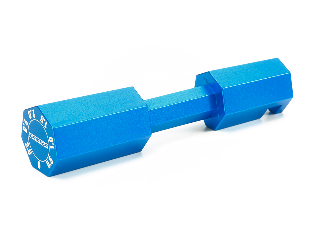 OP.1635 アルミキャンバーゲージ（スティックタイプ）: RCモデル