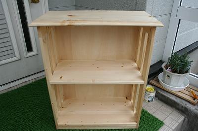 木工DIYを始めた頃に作った木製棚。とても簡単です