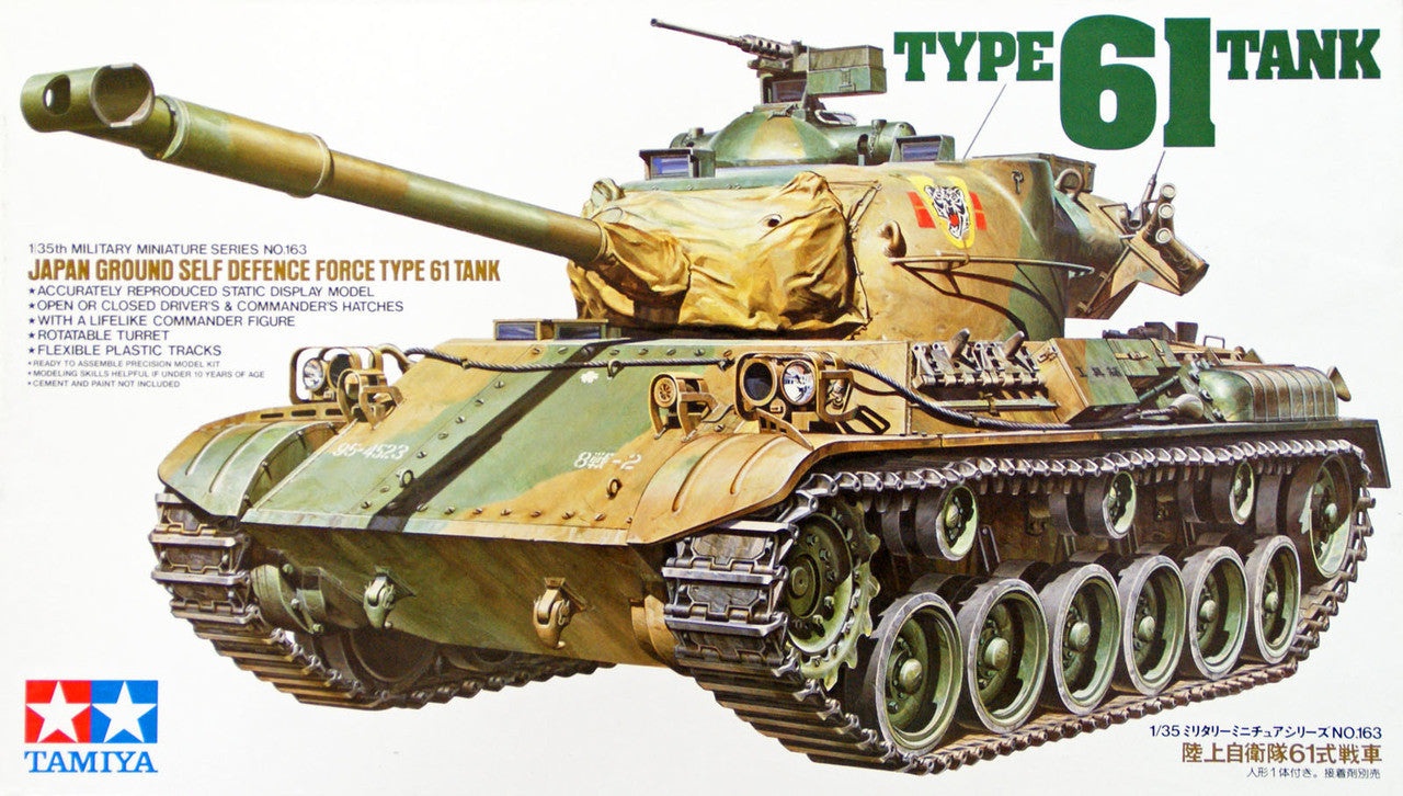 Tamiya 1/35 JGSDF Type 61 Tank – The Tank Museum