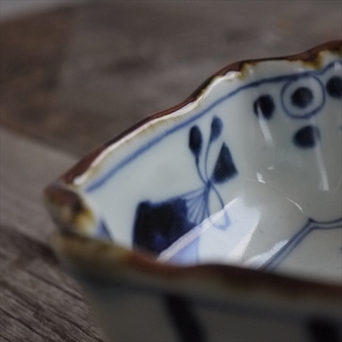 有田焼/寛右衛門窯/染付山水小鉢/11.2 X H5 - テーブルライフストア