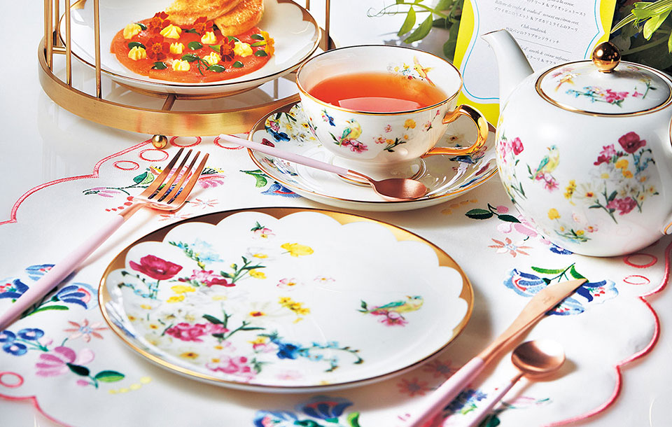 ♥Lena♥ノリタケ コンテンポラリー小花柄食器セット ♥Lena♥ノリタケ