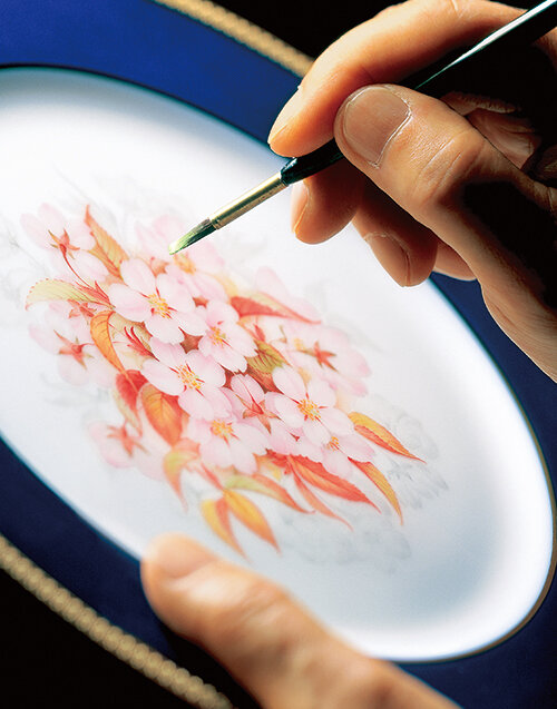 特集 ［大倉陶園］ペットオリジナル陶額 －ハンドペイントで描く世界で