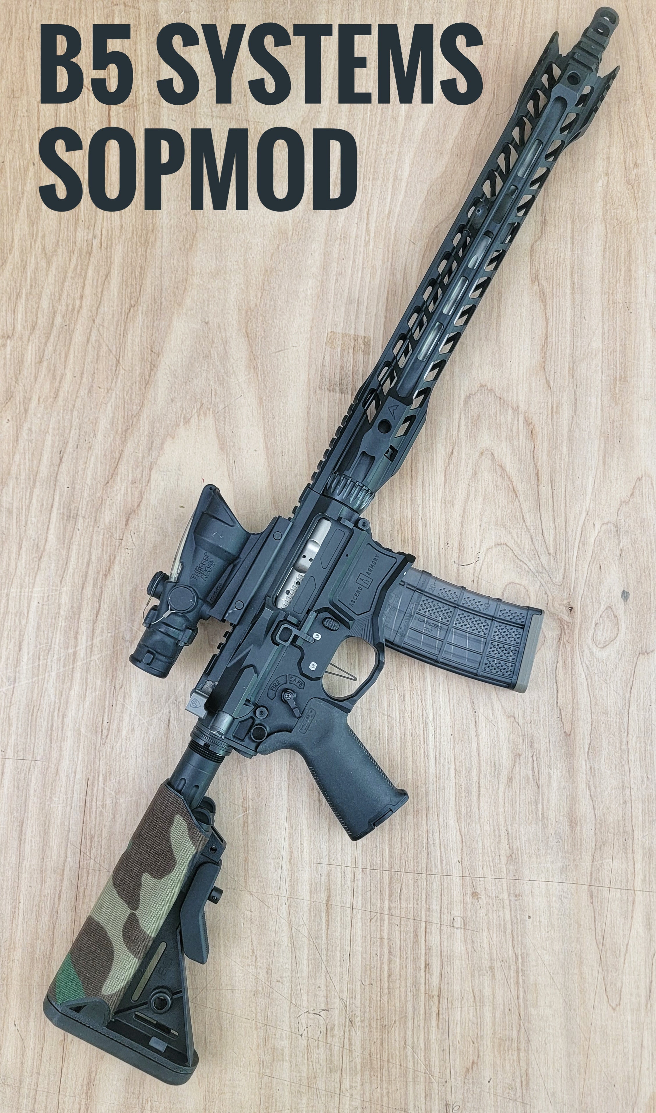 B5 Systems SOPMOD stock (fits LMT also) – Tact Wrap