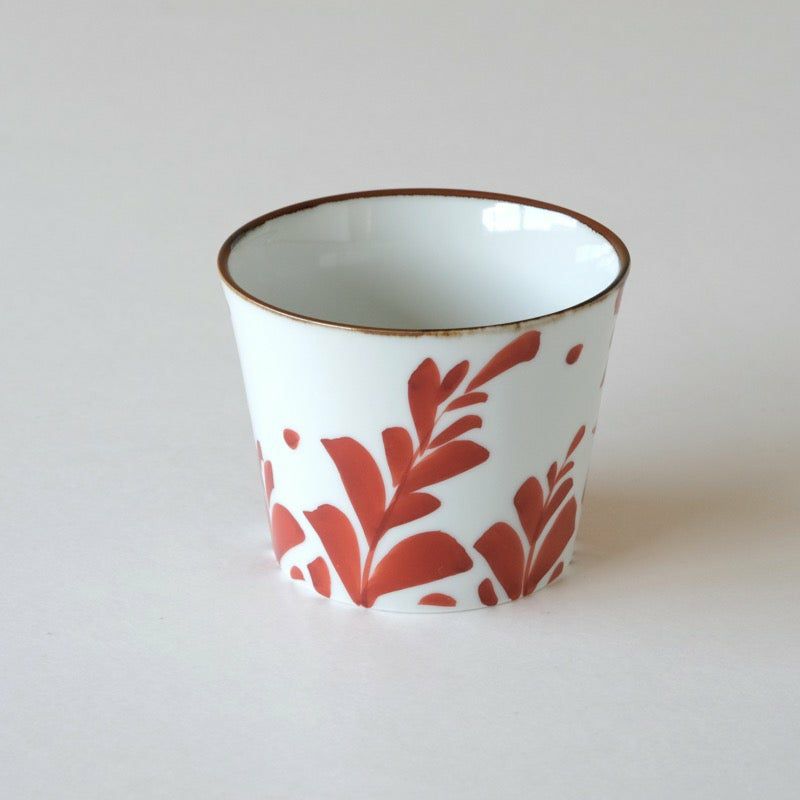 九谷焼（石川県） 【九谷焼】古九谷色絵牡丹文 猪口〈1個〉 |皿や鉢