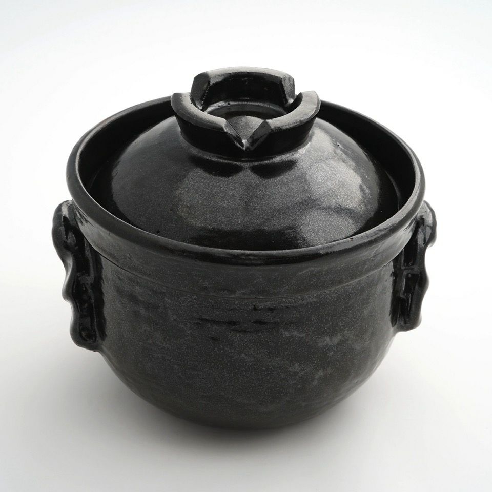 シリーズ以外・その他 伊賀飛びカンナ ごはん鍋（飴釉）〈1個〉 伊賀焼