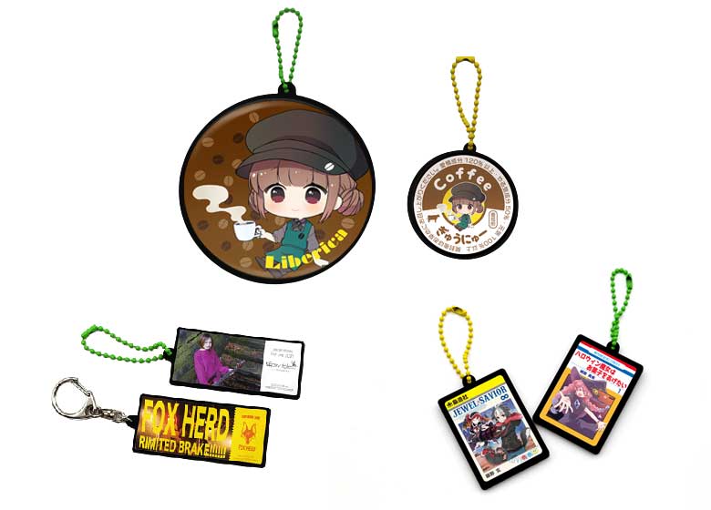 不動の人気グッズ！ラバーストラップを徹底紹介【オリジナル製造