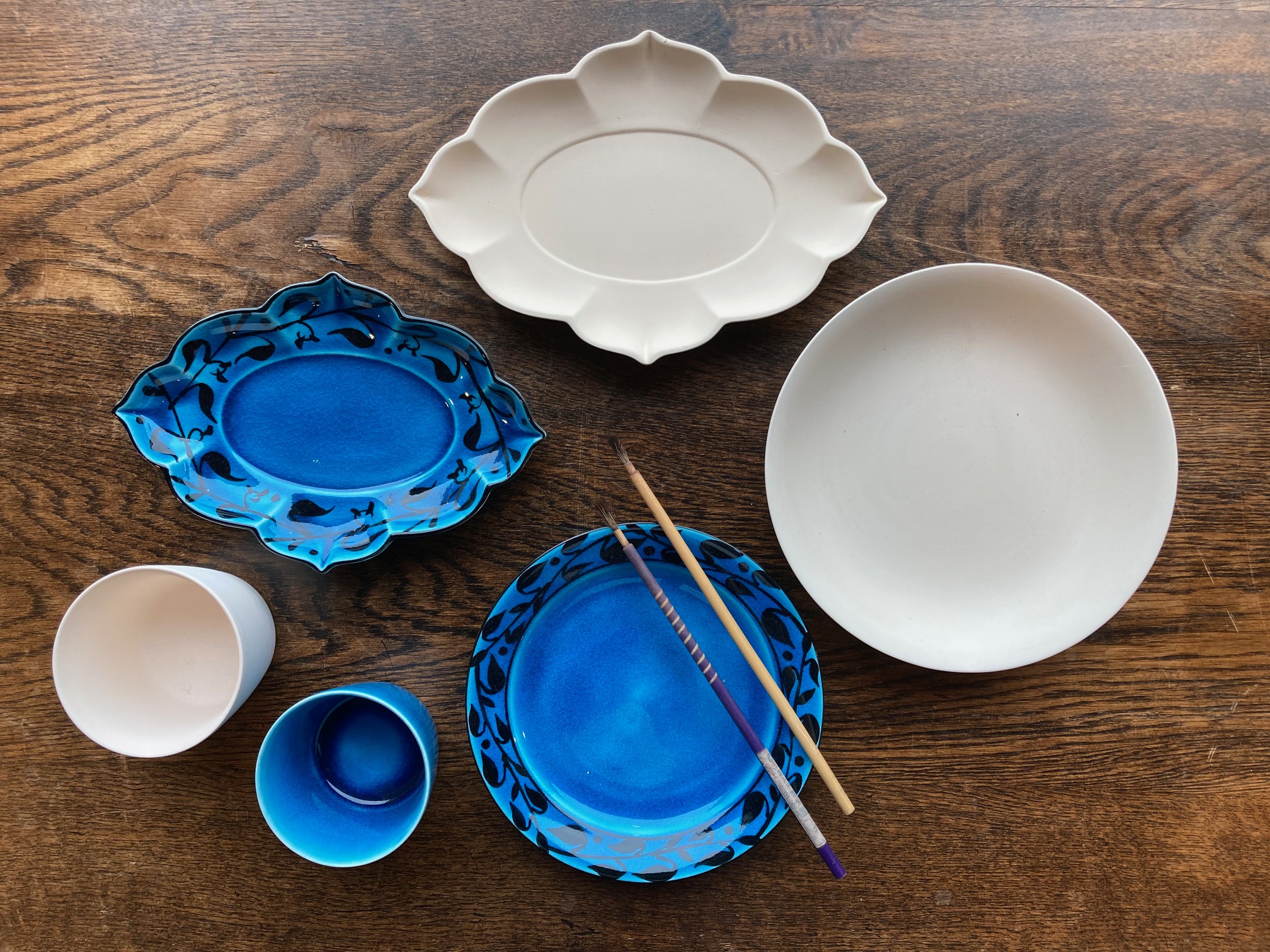 ペルシャンブルーの器を作ろう！ | 多治見るこみち公式Web