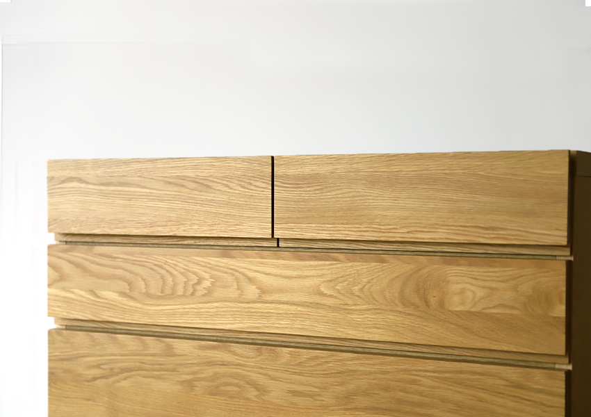 レッチェ 80サイドチェスト OAK(W80×D44.5×H68.5cm)税込￥105,000