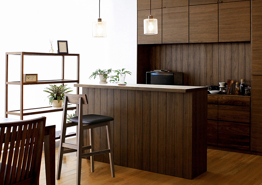 ヴィネ180下台 WALNUT (天板別売り)(W180×D37×H88cm)税込￥198,000