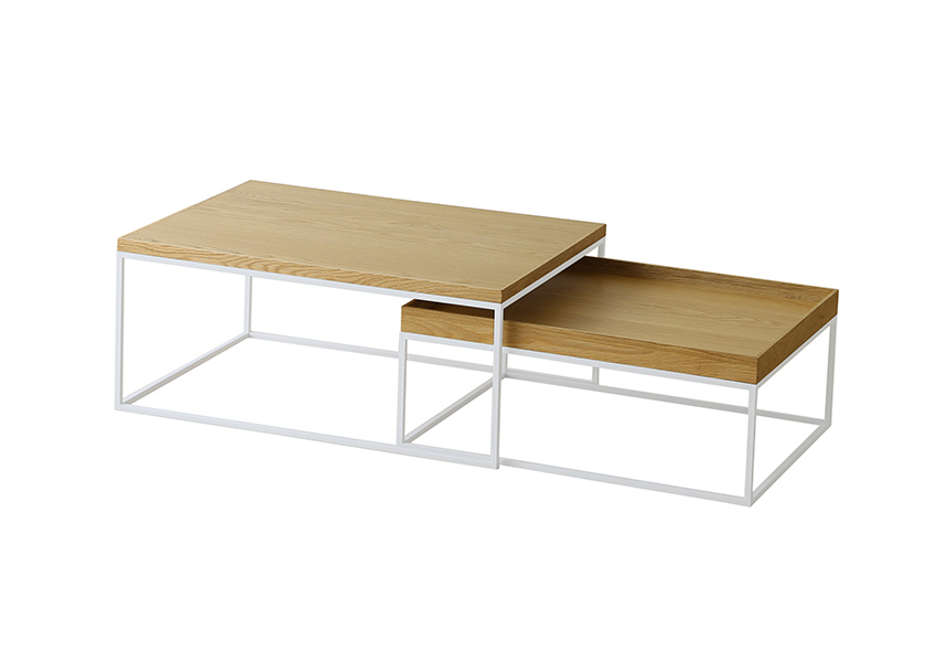 リニエ リビングテーブル OAK(W80×D60×H34.5cm)税込￥128,000 | 高野