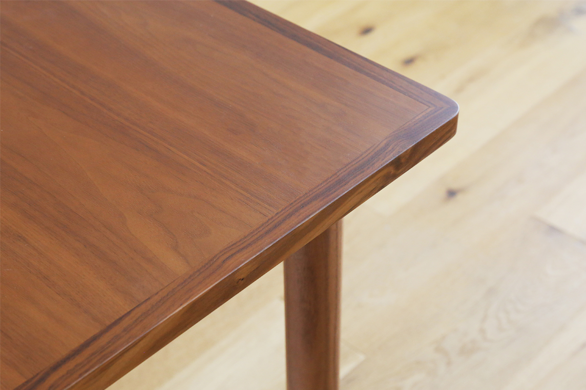 オープ 伸長式ダイニングテーブル WALNUT(W140～180/W160〜200×D85