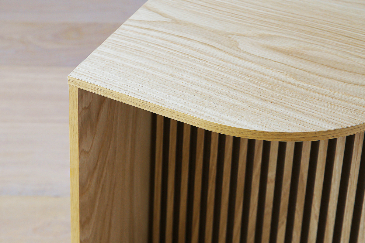 リブシリーズ H50サイドテーブル WALNUT (W40×D35×H50) 税込￥64,800