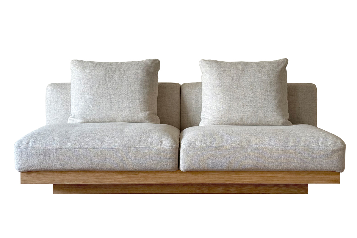 ラナソファ 3人掛け IVORY (W190×D100×H82cm)税込￥238,000 | 高野木工