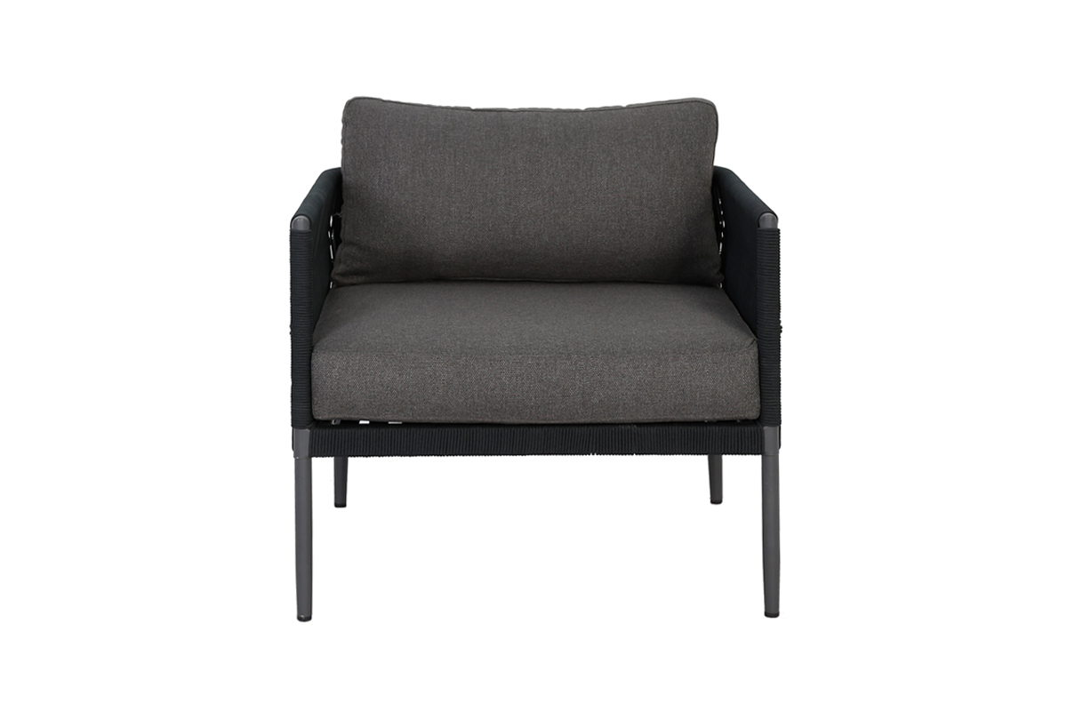 アルボン チェア ブラック(W70×D70.5×H65(SH45)cm)税込￥68,000 | 高野