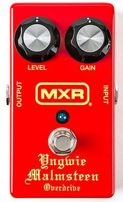 YJM308 YNGWIE MALMSTEEN OVERDRIVEは、DOD Overdrive PreampのMXR版