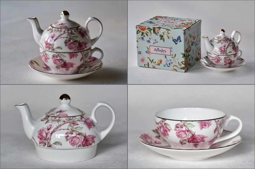 Aynsley エインズレイ エリザベスローズ カスケードボウル スモール