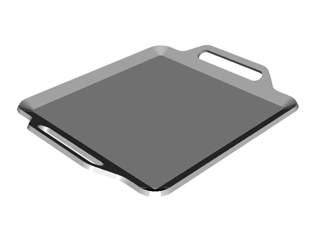 ZEOOR 極厚バーベキュー鉄板 スタンダードタイプ