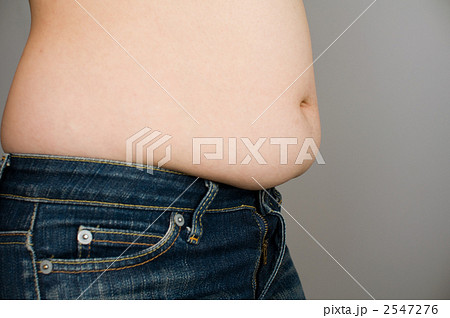 ポッコリお腹の写真素材 [2547276] - PIXTA