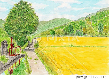 実りの秋のイラスト素材 [11220512] - PIXTA