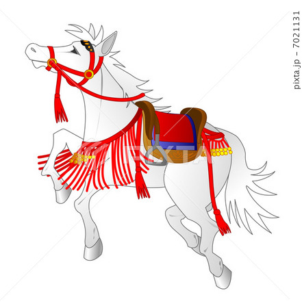 馬の絵の飾りもの