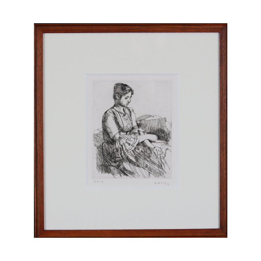 婦人像<span class=