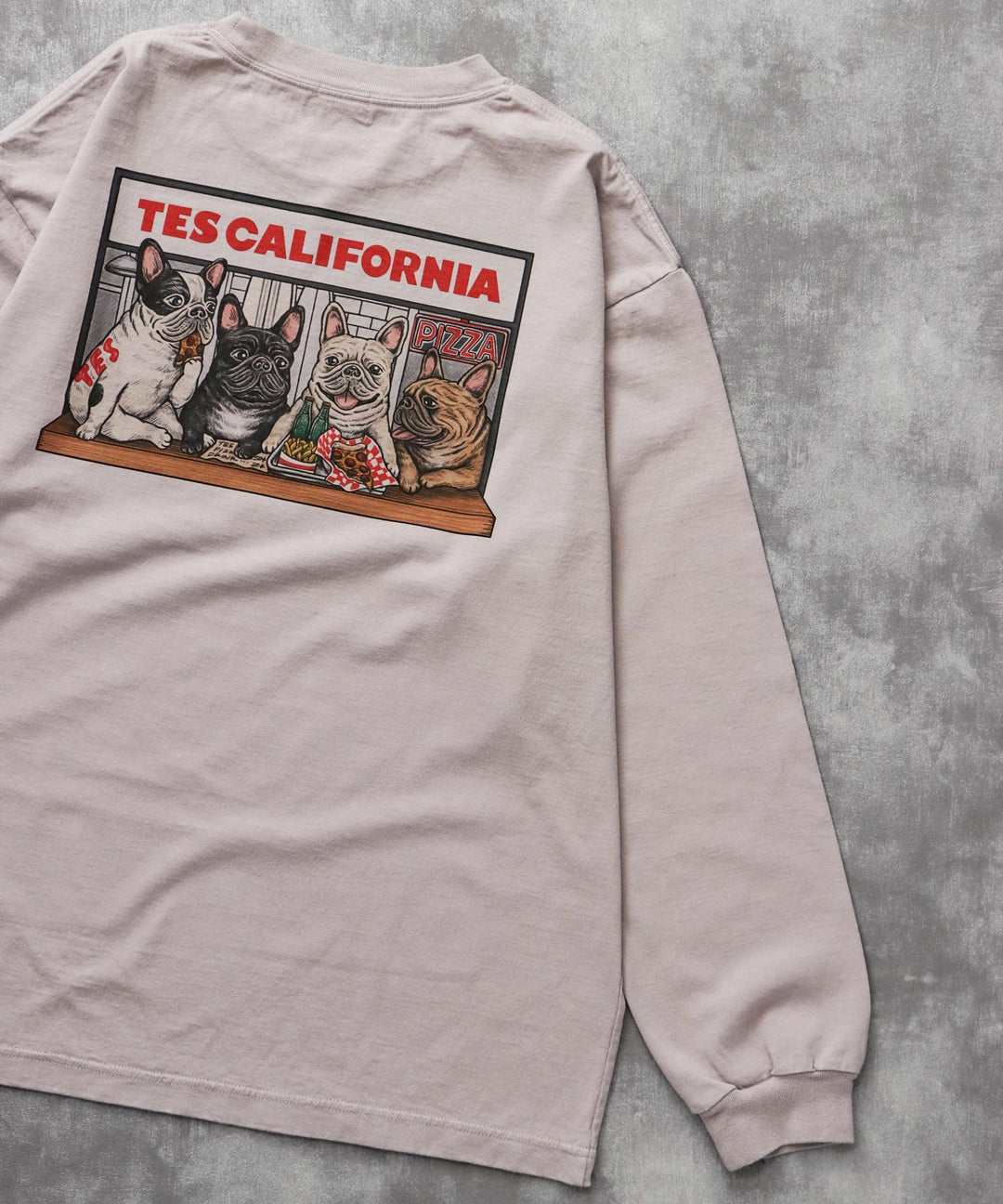 TES CALIFORNIA PIZZA DINER LONG SLEEVE T-SHIRT / ロンT – TES | THE