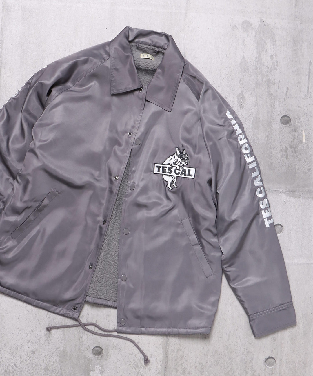 TES BOX LOGO BOA COACH JKT / 裏ボアコーチジャケット – TES | THE