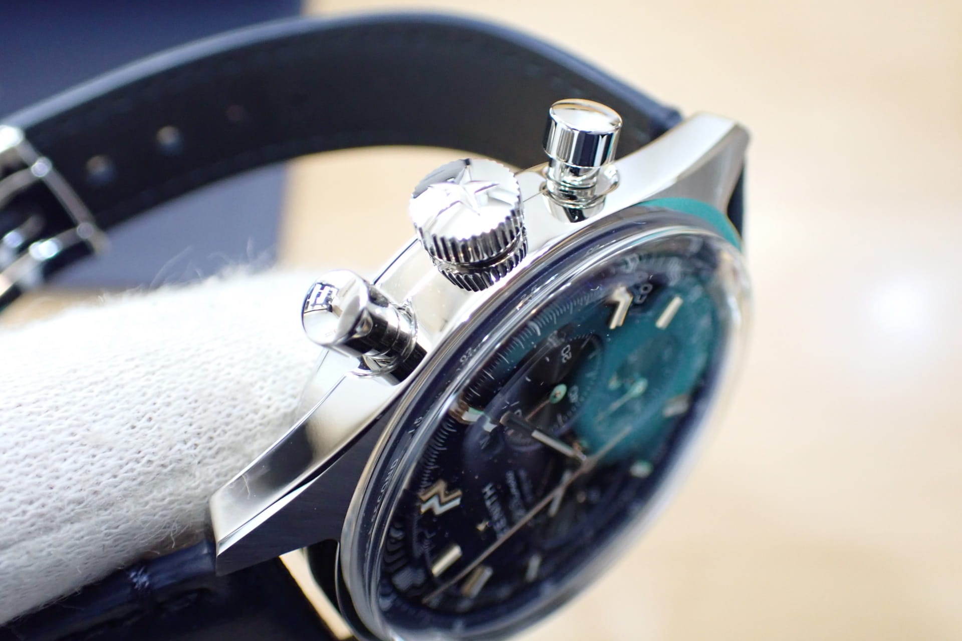 中古品AA【ZENITH】ゼニス クロノマスター オリジナル トリプル