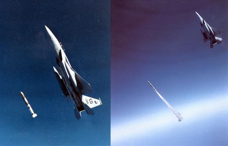 THE F-15 SATELLITE KILLER AND THE ASM-135A ASAT MISSILE - The