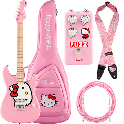 Fender Hello Kitty: Strats, Squiers, and a Fuzz for 50th
