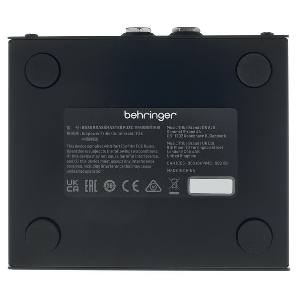 Behringer Bass Brassmaster Fuzz – United States