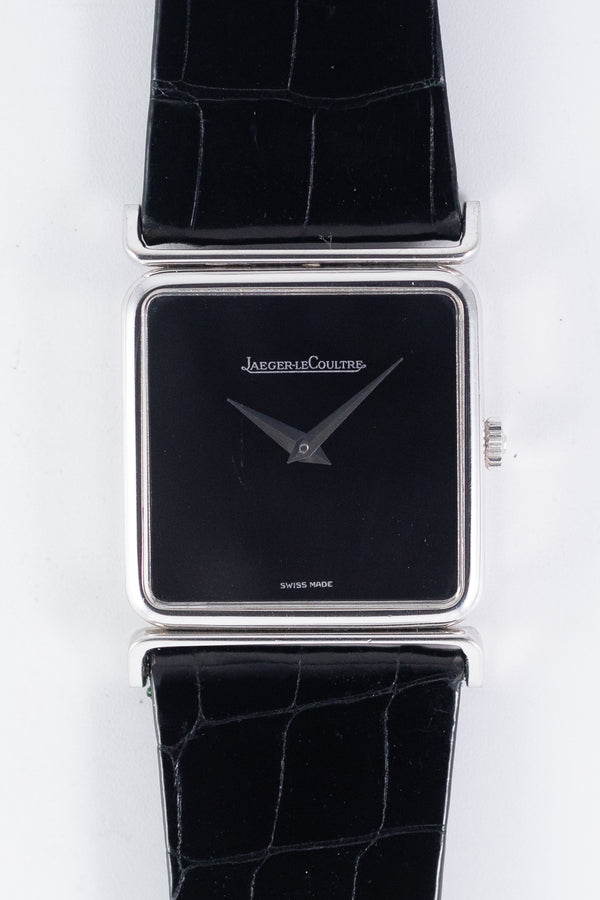 JAEGER LECOULTRE Ref.9117.22 ONYX DIAL – TIMEANAGRAM