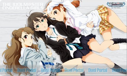 アイドルマスターシンデレラガールズの新作ラバーマット！『Triad