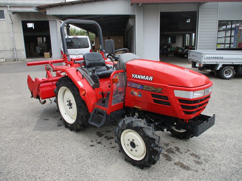 中古トラクター ヤンマーAF322 エコトラ - 栃窪農機株式会社