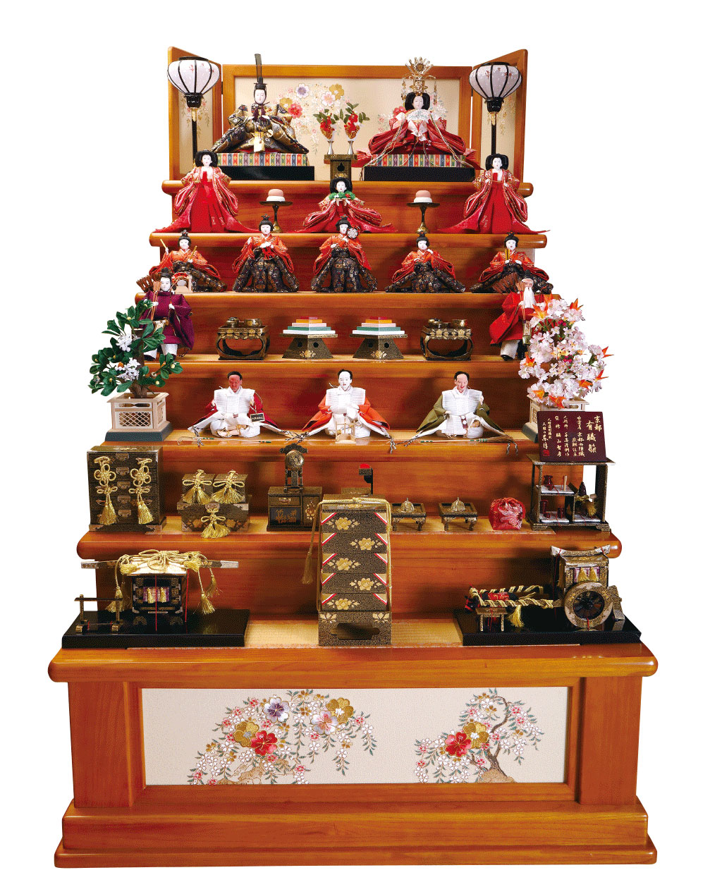 七段飾り - 人形の東月