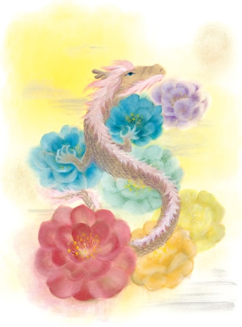 金運爆上げ】見つめて運気上昇！ こころ洗われる『開運画 しあわせ夢絵