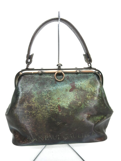 Jean Paul GAULTIER Vサイバーがま口バッグ ジャンポールゴルチエ