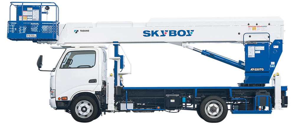 22m高所作業車〔スカイボーイ AT-220TG/タダノ〕 | 株式会社トキワ