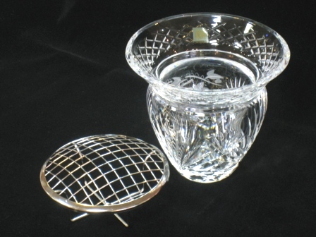 HOYAクリスタル ぶどう ローズボール - 土岐陶器本店