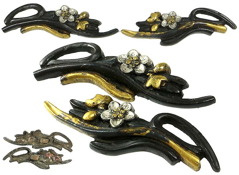 日本刀の目貫｜赤銅地水仙図｜日本刀専門店・東京【十拳】