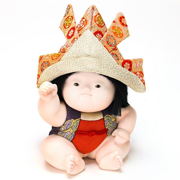 端午木目込人形 「皐月童 勇」 | トラディショナル 端午木目込み