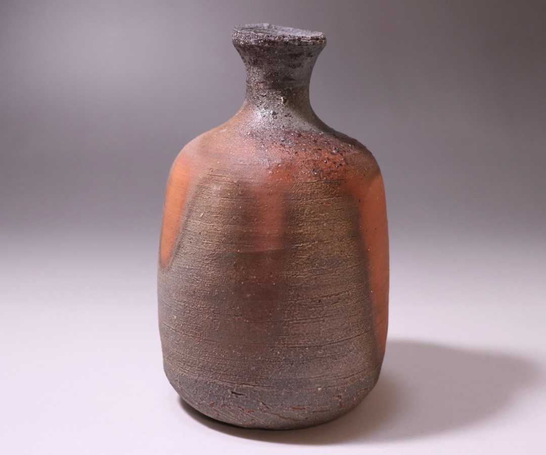 金重潤平 作 「備前徳利」 ～備前焼専門卸小売店 川口陶楽苑～