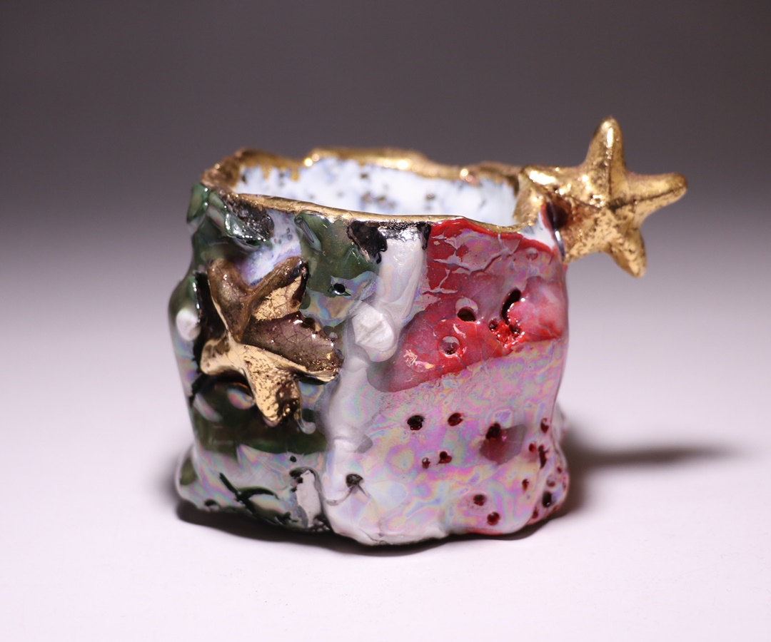 市川 透 作 「酒呑 葉隠」 ～備前焼専門卸小売店 川口陶楽苑～