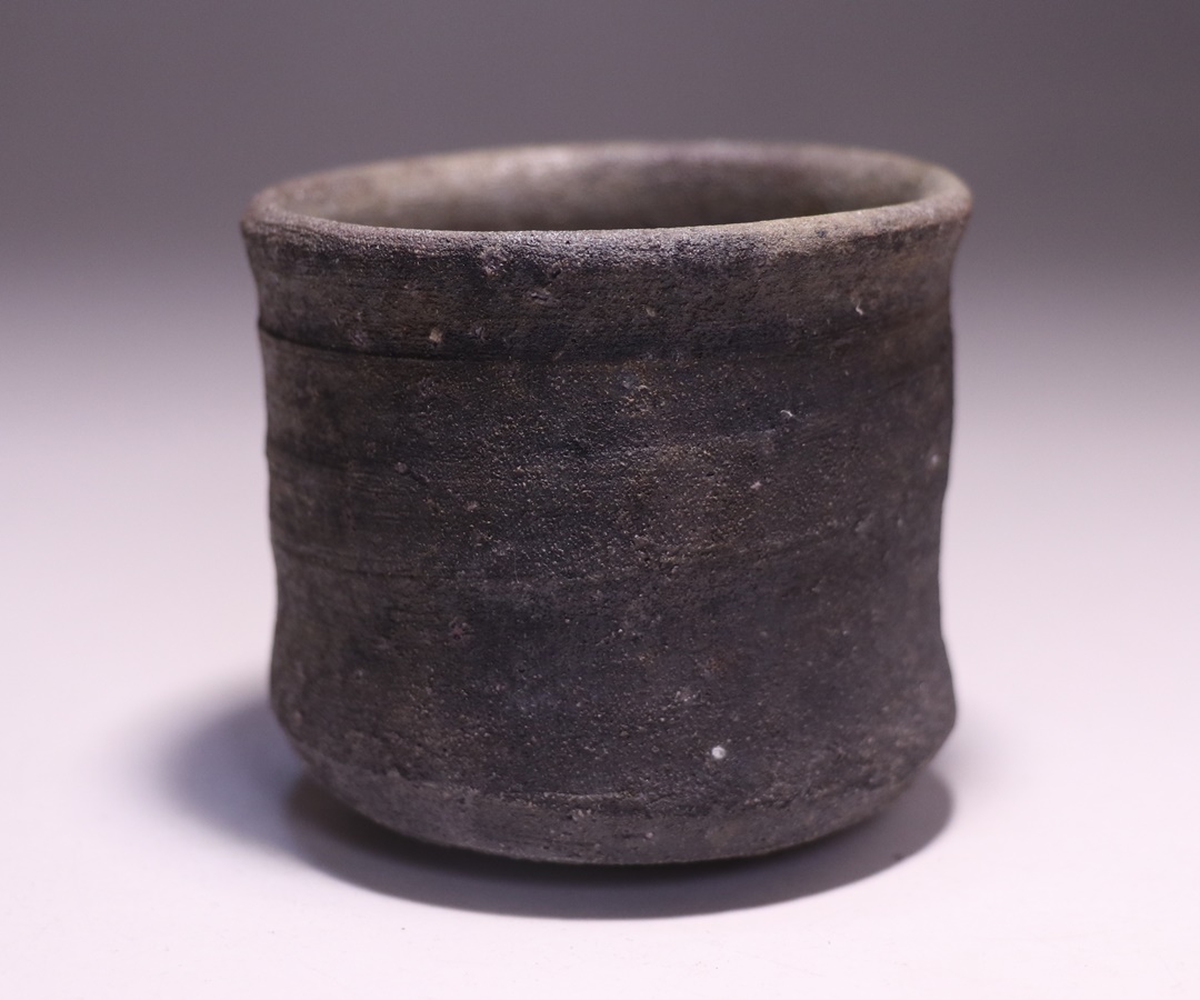 高力芳照 作 「備前窯変酒呑」 ～備前焼専門卸小売店 川口陶楽苑～