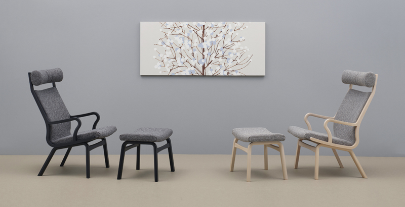 ROCCO LIVING chair & ottoman | 豊橋木工株式会社