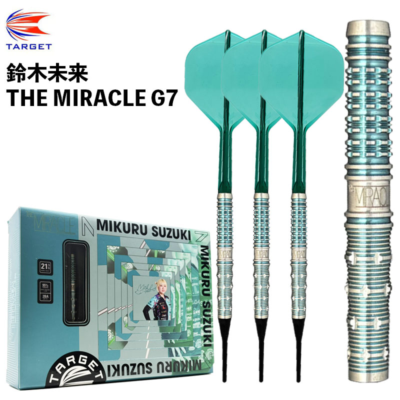 楽天市場】ダーツ バレル ミラクル G7 鈴木未来 ターゲット TARGET